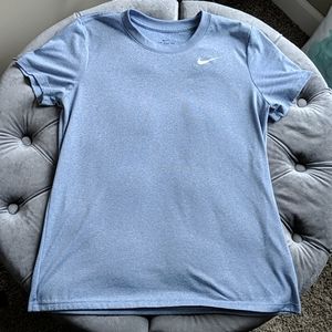 Nike dri-fit blue athletic/exercise tshirt